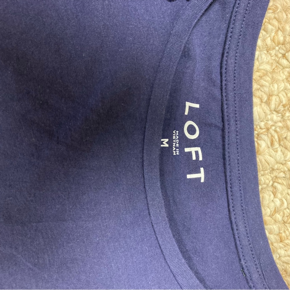 Loft Navy Top - Picture 3 of 4